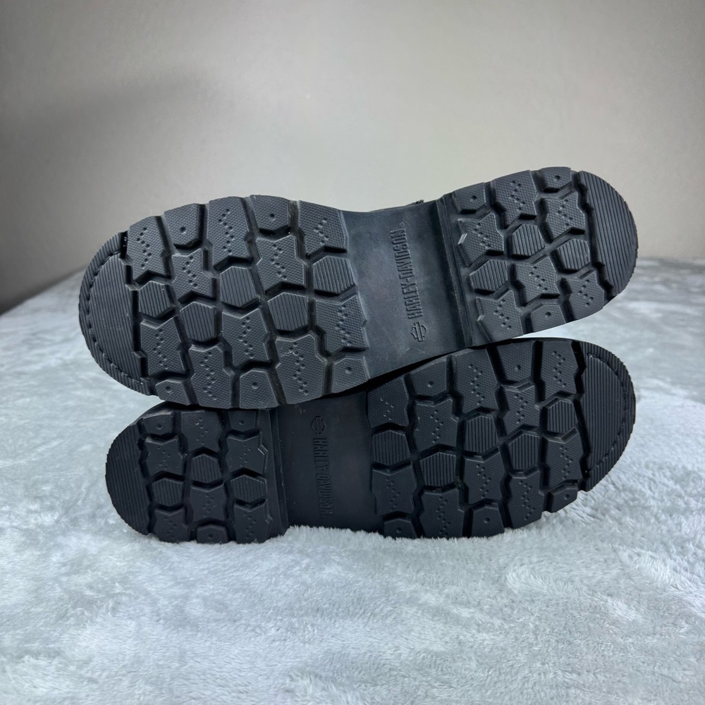 HARLEY DAVIDSON Men's Brake Buckle Flash Sz 11.5 Motorcycle Boots D96272 - Picture 8 of 11